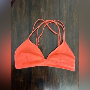 RARE Lululemon Water: Salty Swim Cross Back Top Reversible - size 4